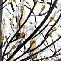 Bask 6 Light Crystal Pendant