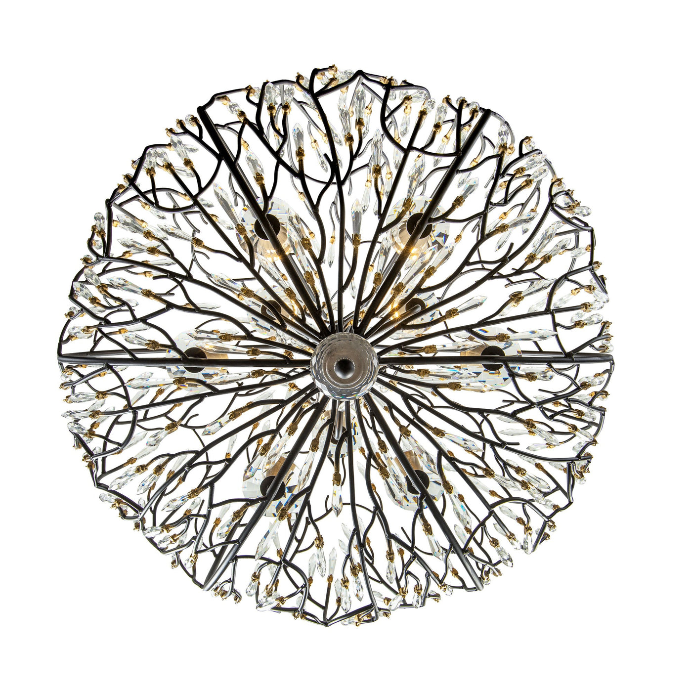 Bask 9 Light Crystal Pendant