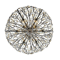Bask 9 Light Crystal Pendant
