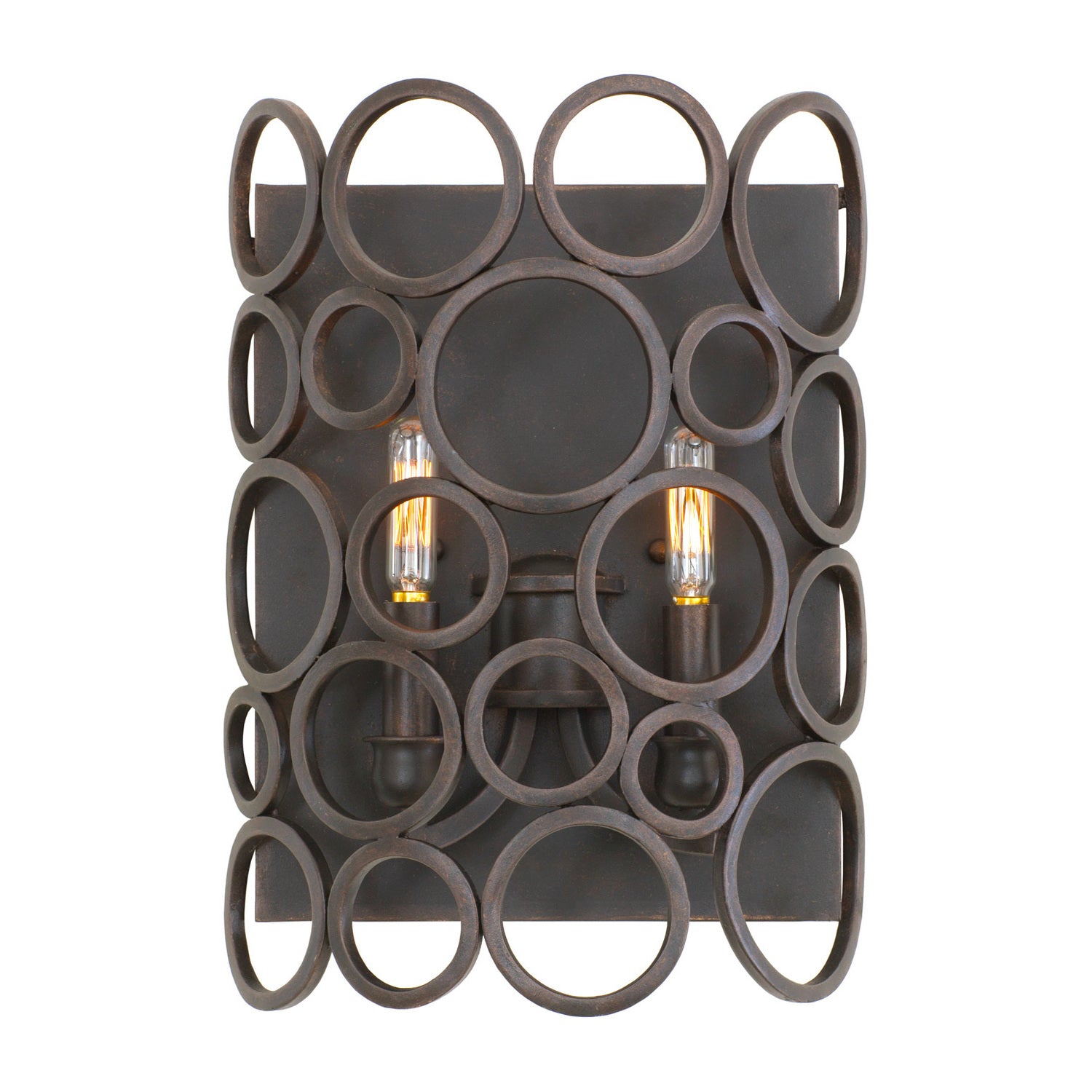 10'' Ashbourne 2 Light Heirloom Bronze Wall Sconce