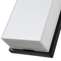 8'' Sommar Powder Coated Black  Light Wall Sconce