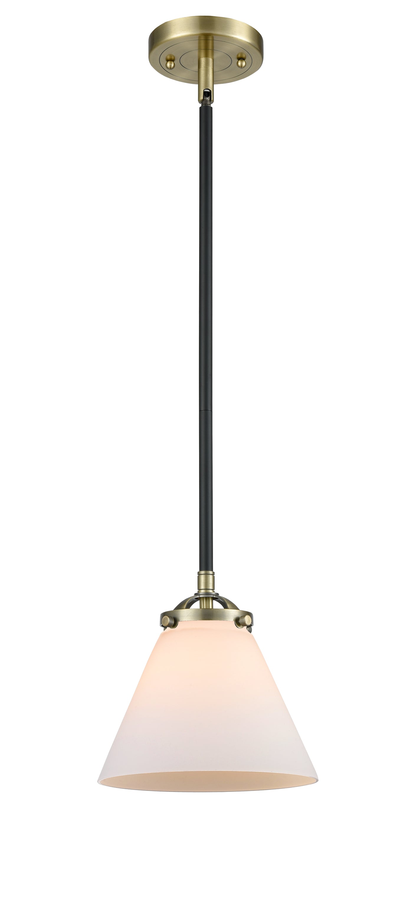 Nouveau Mini Pendant Cast Brass Black