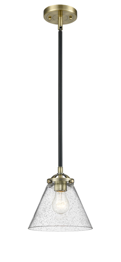 Nouveau Mini Pendant Cast Brass Black