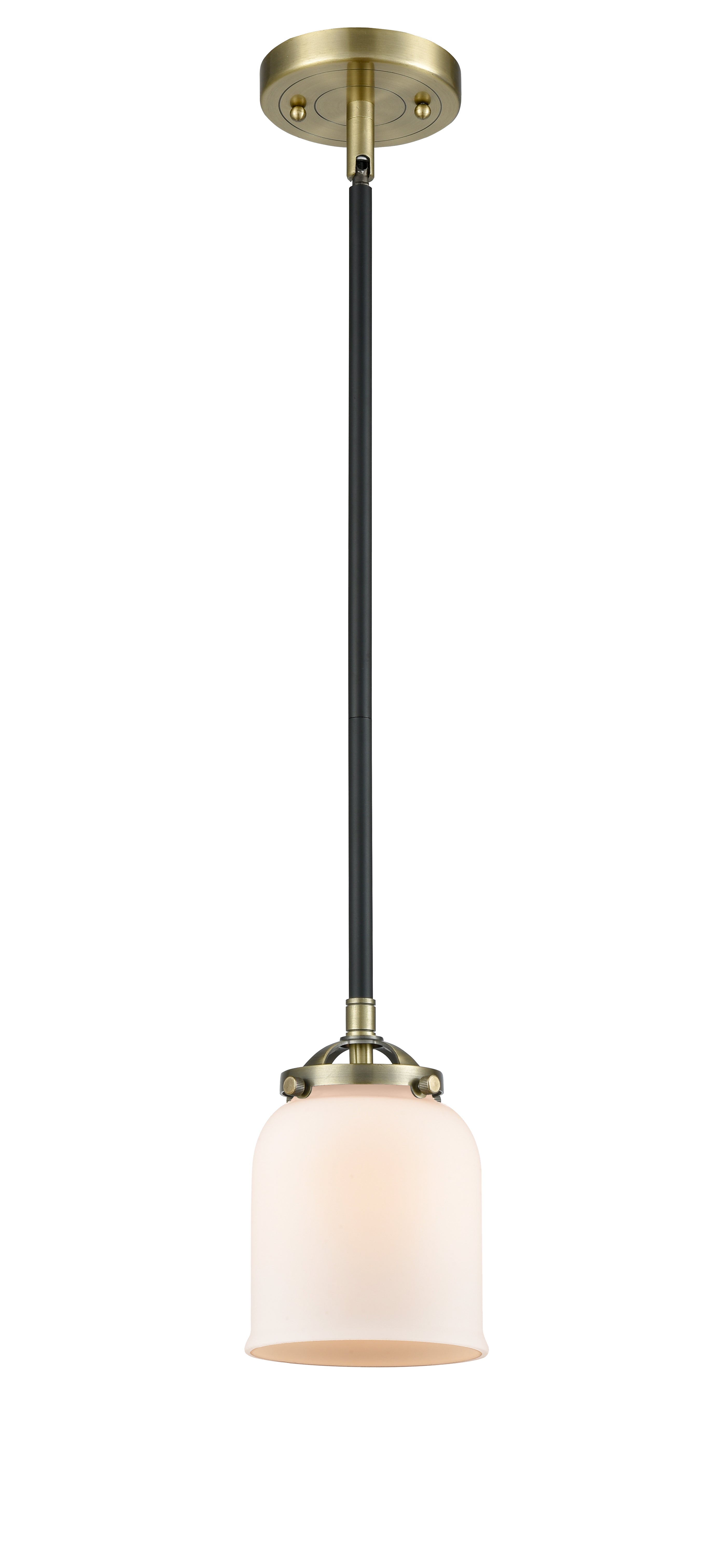 Nouveau Mini Pendant Cast Brass Black