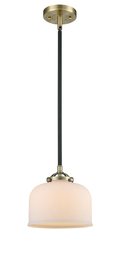 Nouveau Mini Pendant Black Antique Brass