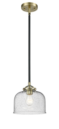 Nouveau Mini Pendant Black Antique Brass