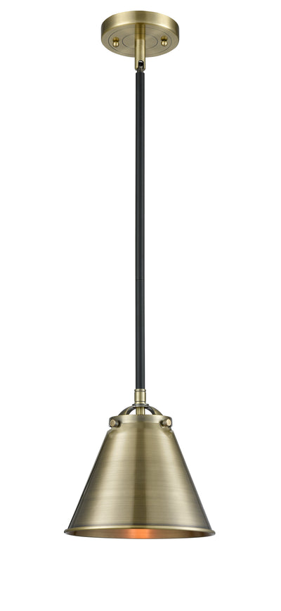 Nouveau Mini Pendant Cast Brass Black