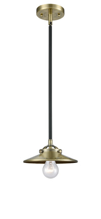 Nouveau Mini Pendant Black Antique