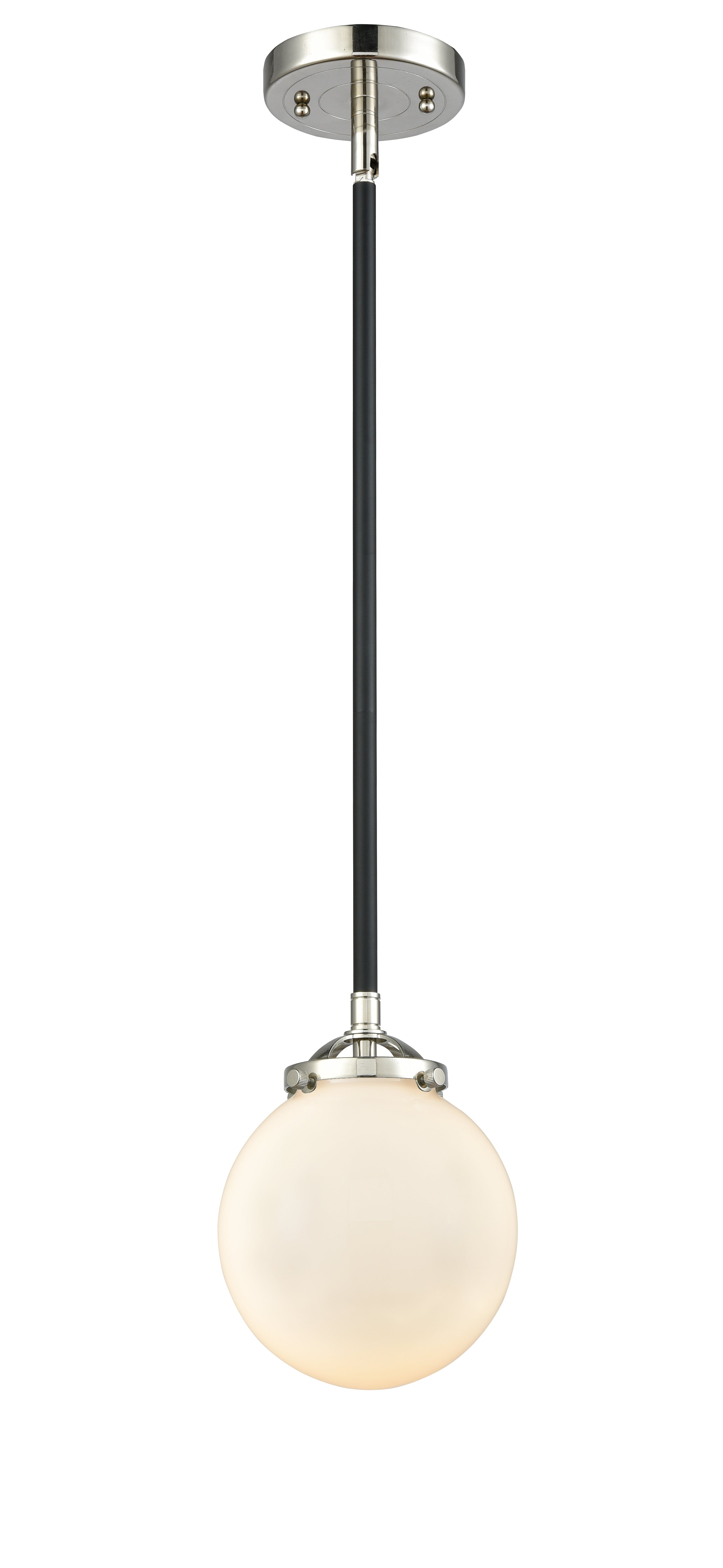 Nouveau Mini Pendant 6 Lights Black Brass