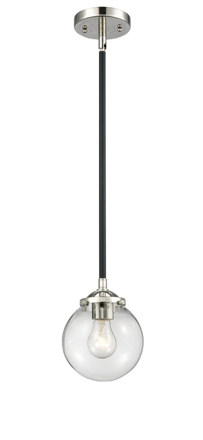 Nouveau Mini Pendant 6 Lights Black Brass