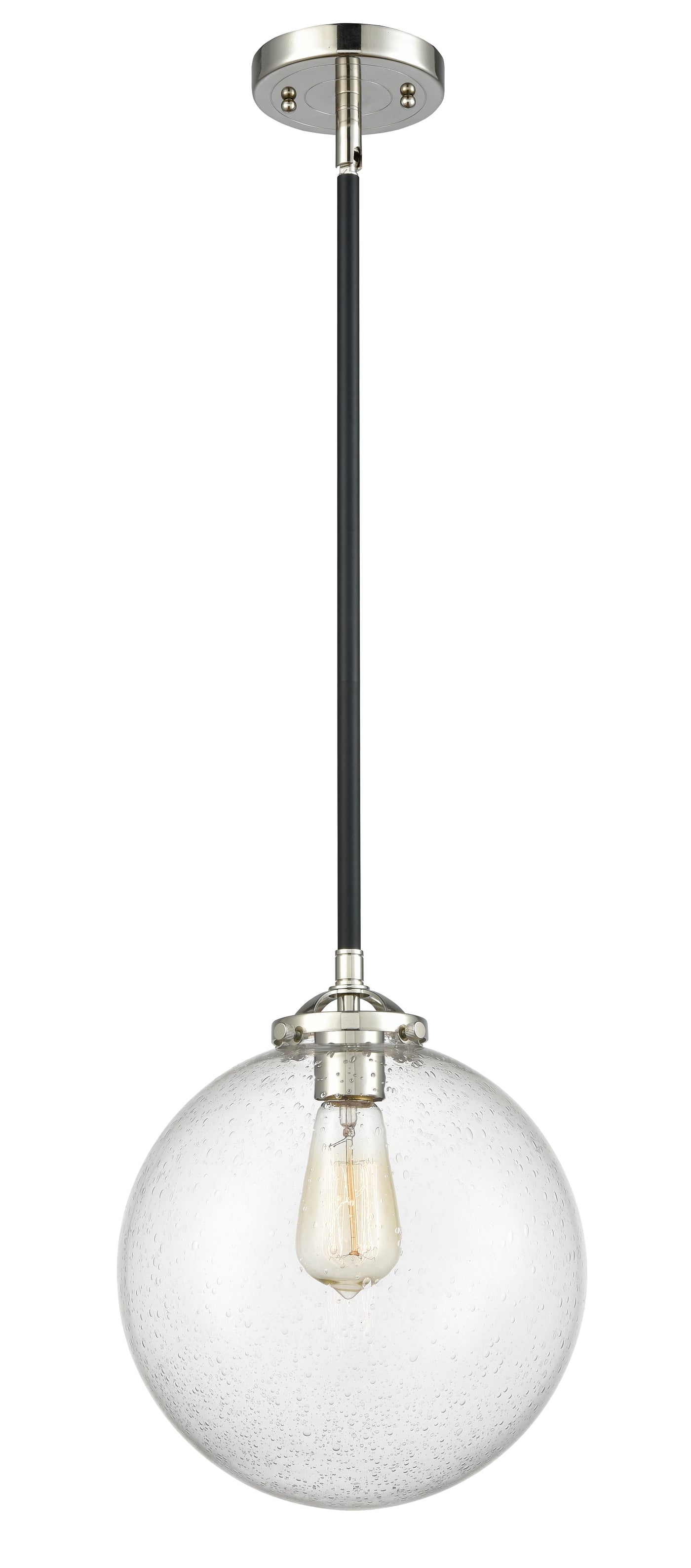 Nouveau Mini Pendant Black Cast Brass