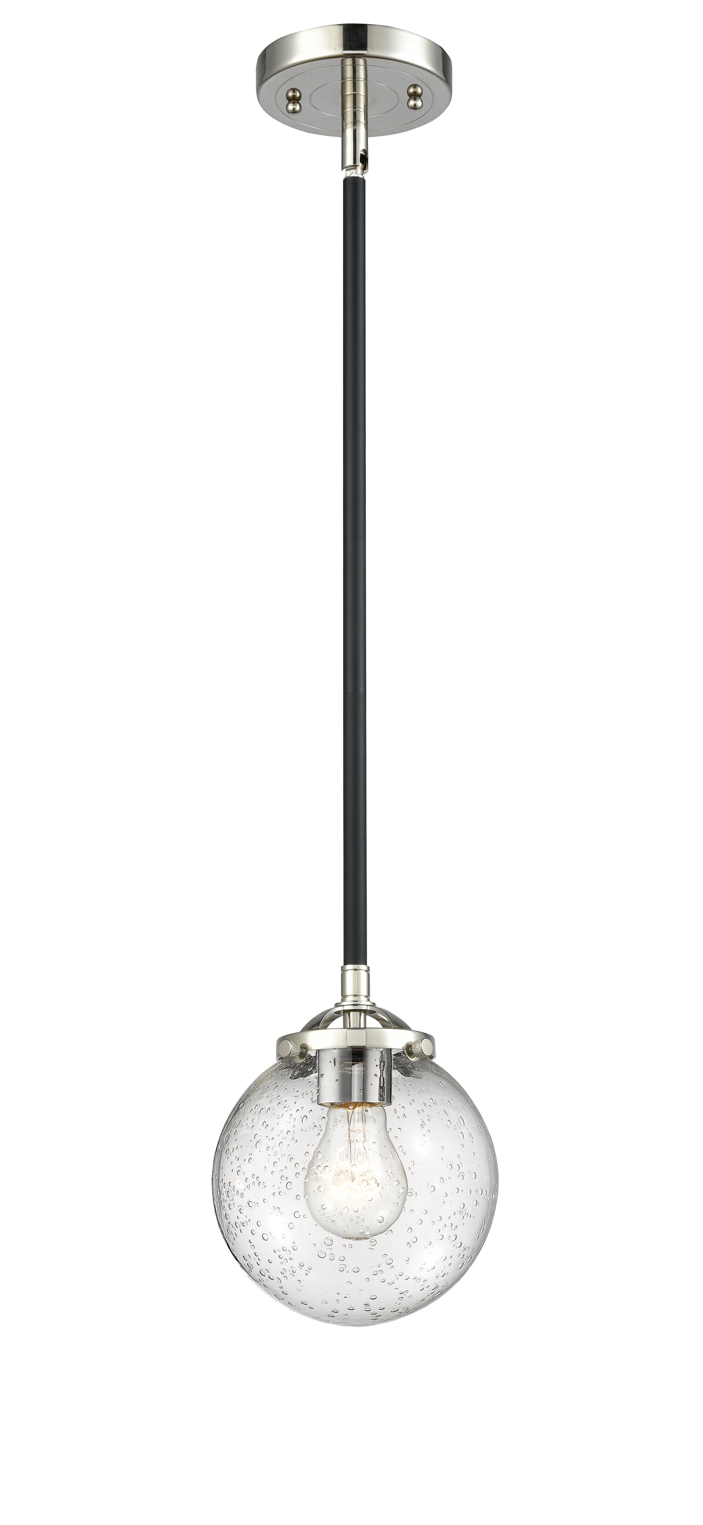 Nouveau Mini Pendant 6 Lights Black Brass