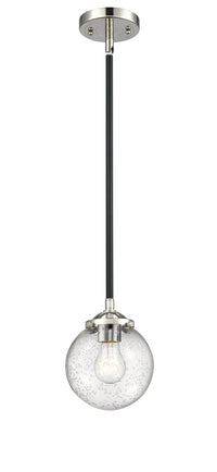 Nouveau Mini Pendant 6 Lights Black Brass