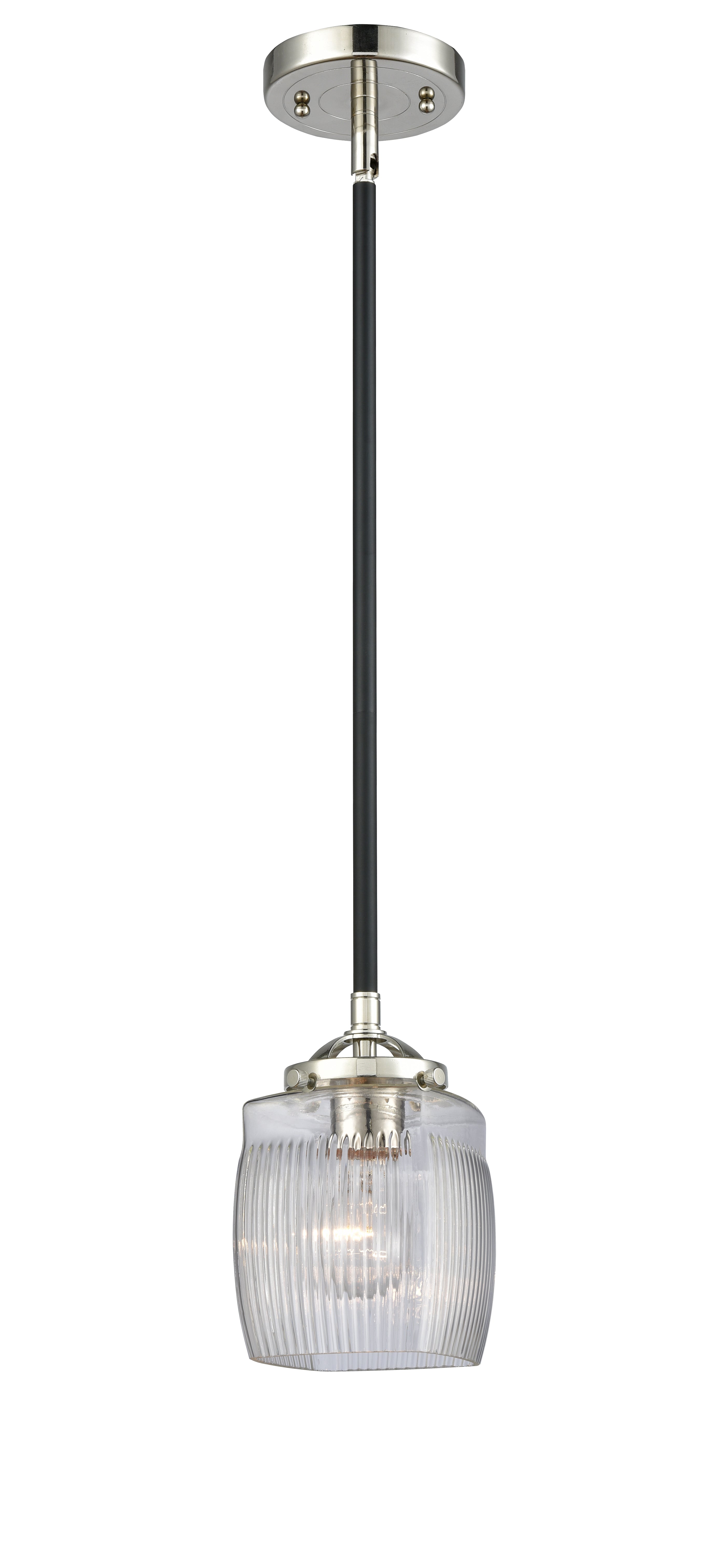 Nouveau Mini Pendant Cast Brass Black