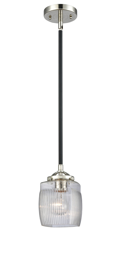 Nouveau Mini Pendant Cast Brass Black