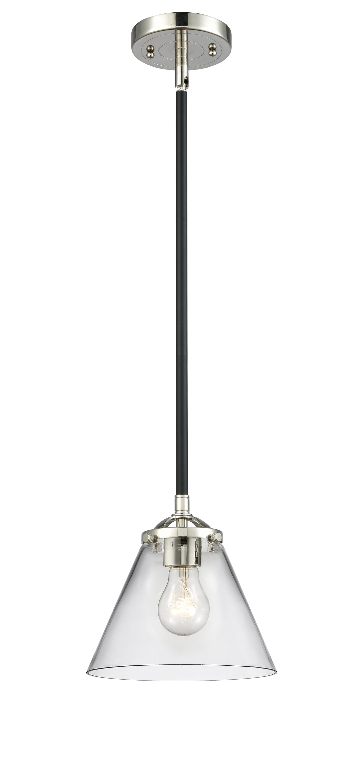 Nouveau Mini Pendant Cast Brass Black