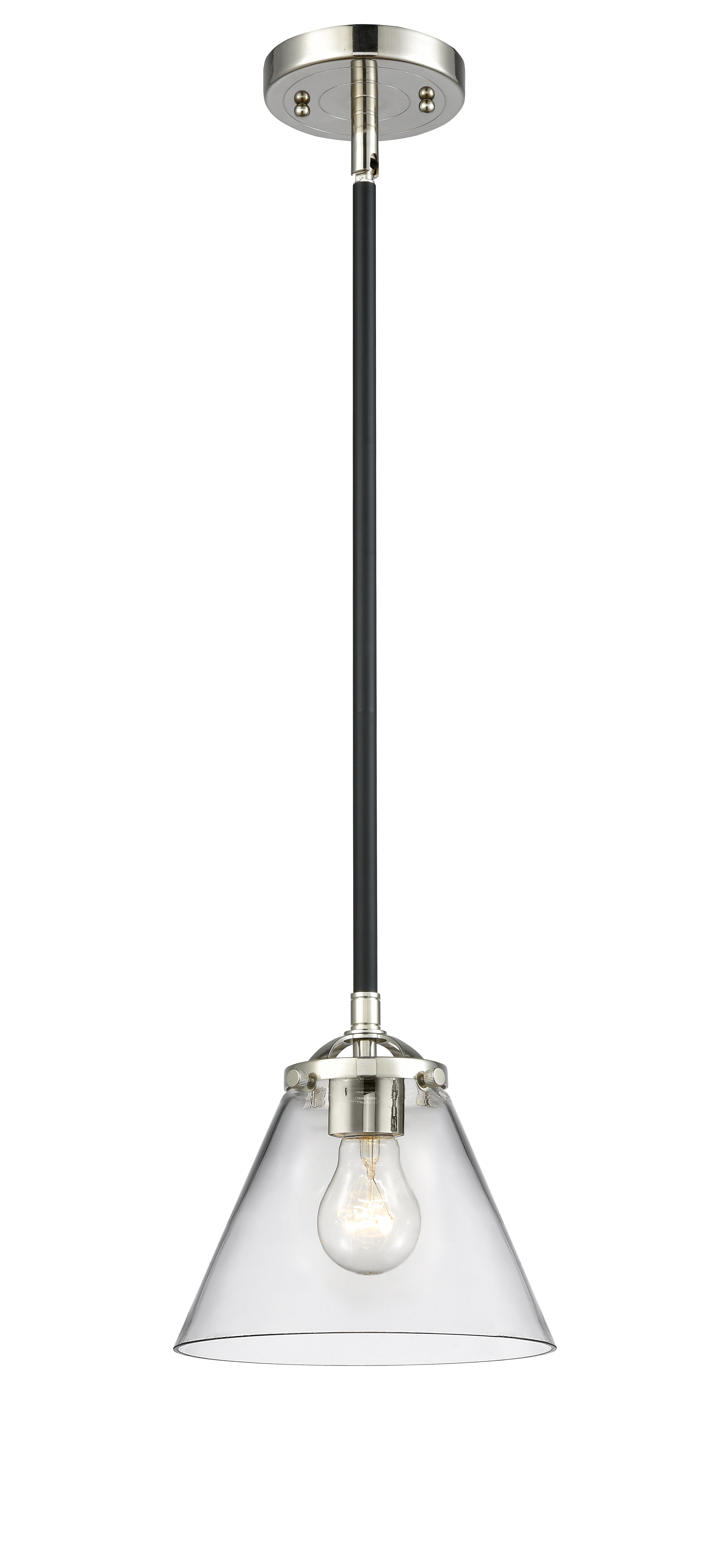 Nouveau Mini Pendant Cast Brass Black