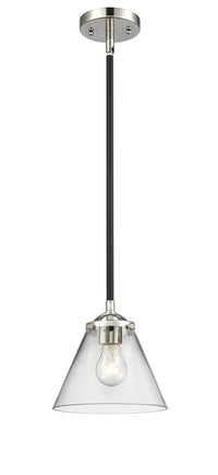 Nouveau Mini Pendant Black Antique Brass