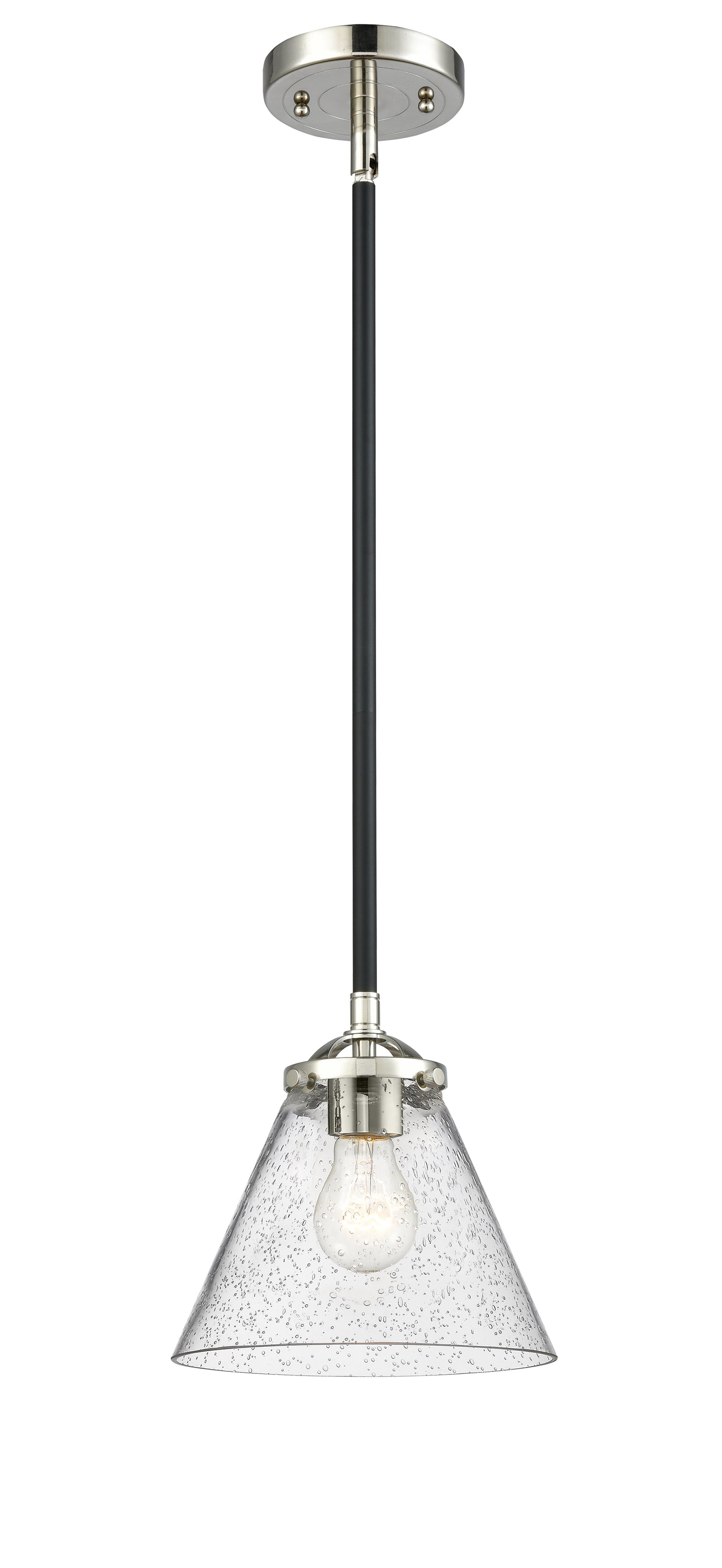 Nouveau Mini Pendant Cast Brass Black