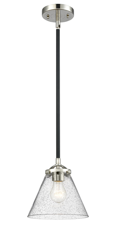 Nouveau Mini Pendant Cast Brass Black