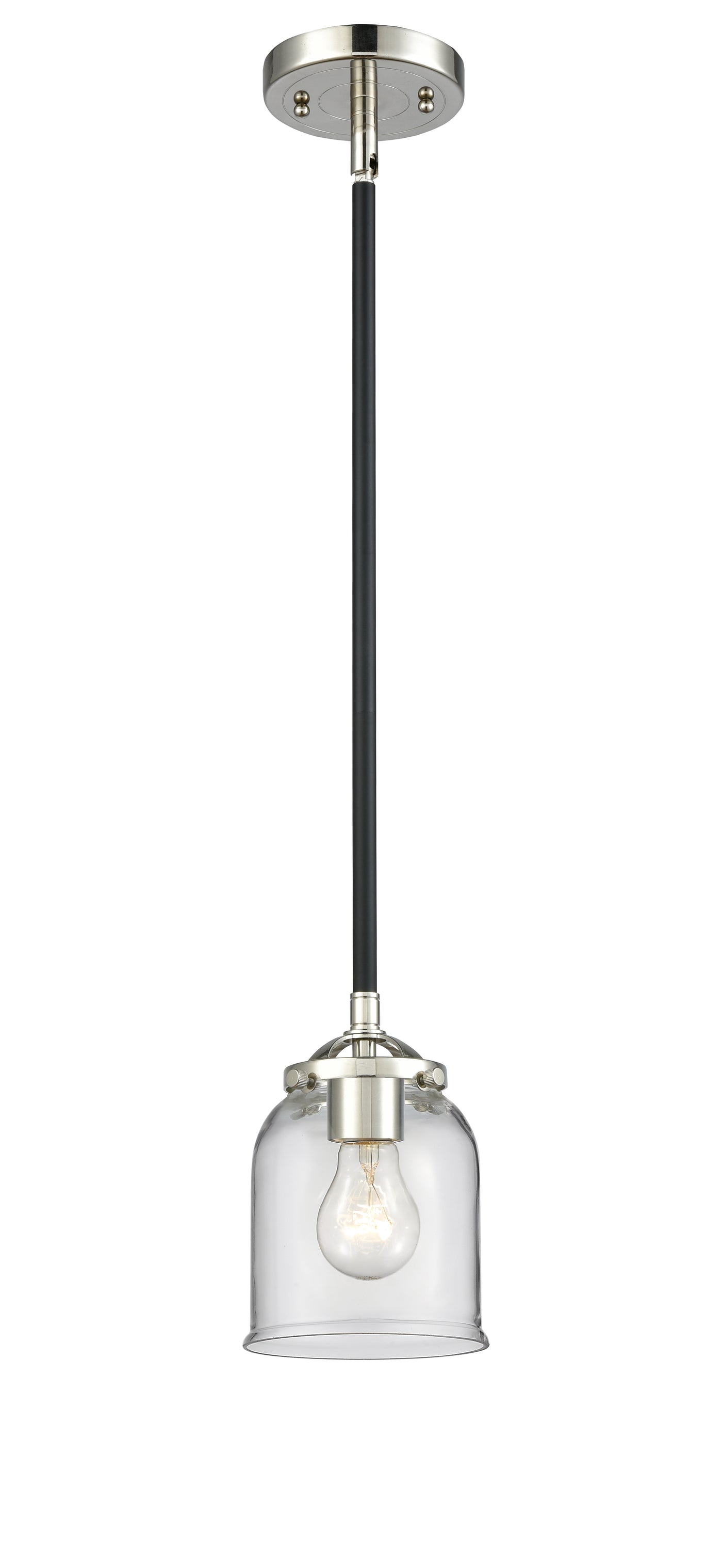 Nouveau Mini Pendant Cast Brass Black