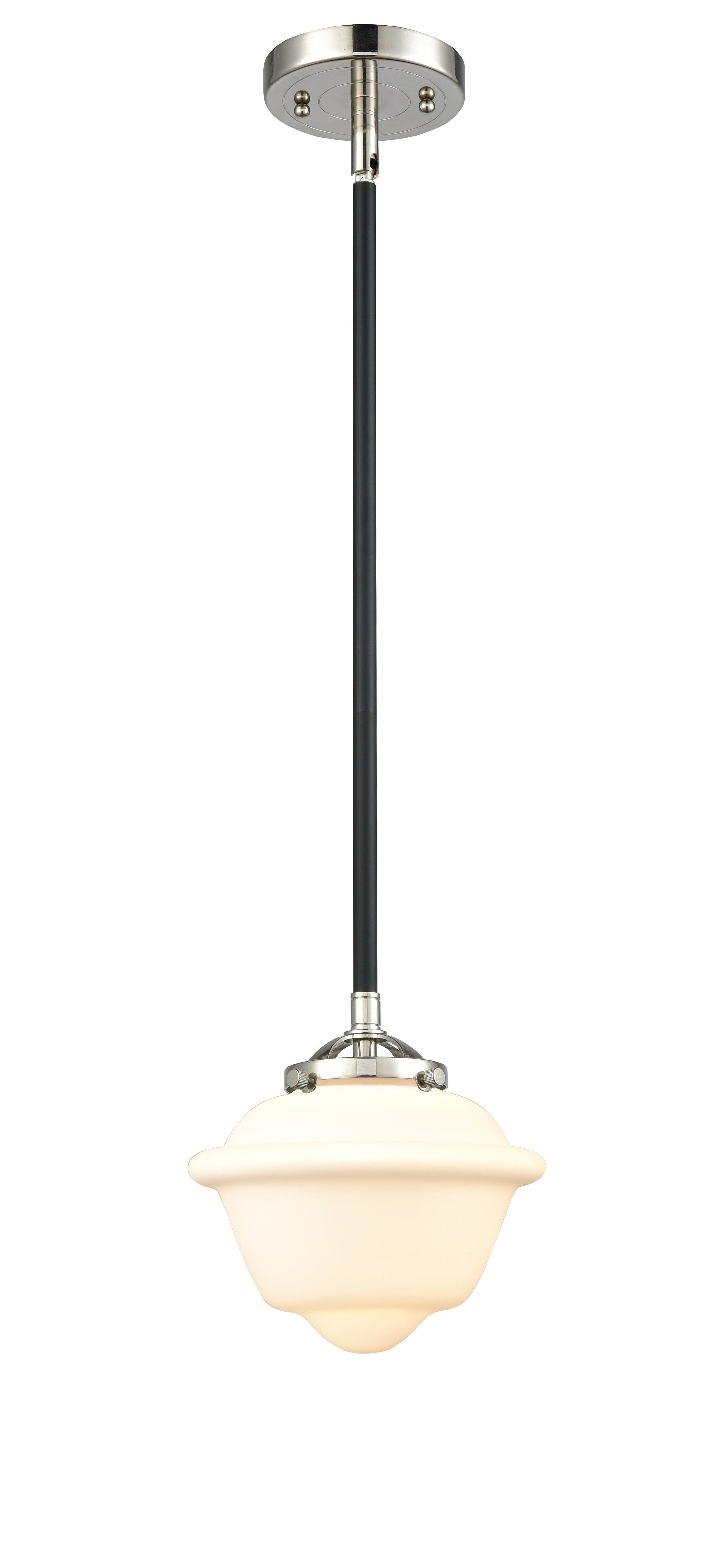Nouveau Mini Pendant Black Antique Brass