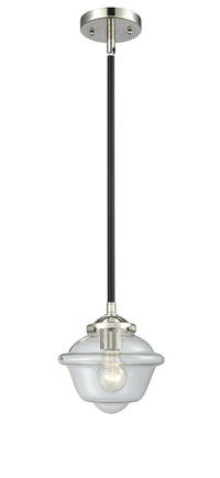 Nouveau Mini Pendant Black Antique Brass