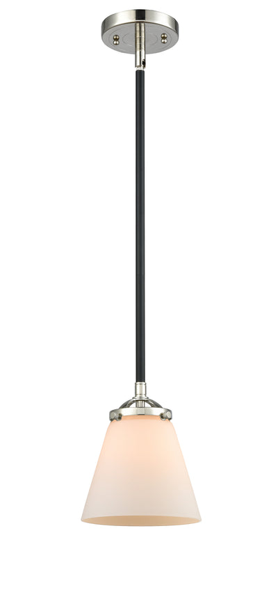 Nouveau Mini Pendant Black Antique Brass