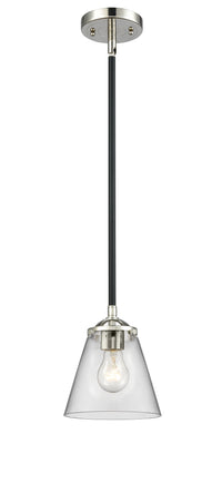 Nouveau Mini Pendant Black Antique Brass