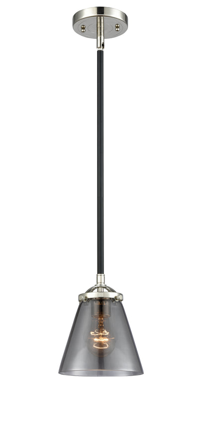 Nouveau Mini Pendant Cast Brass 6.25 Inch