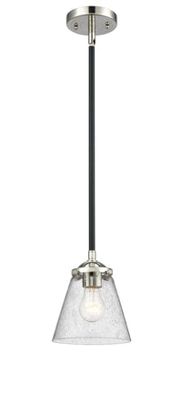 Nouveau Mini Pendant Black Antique Brass