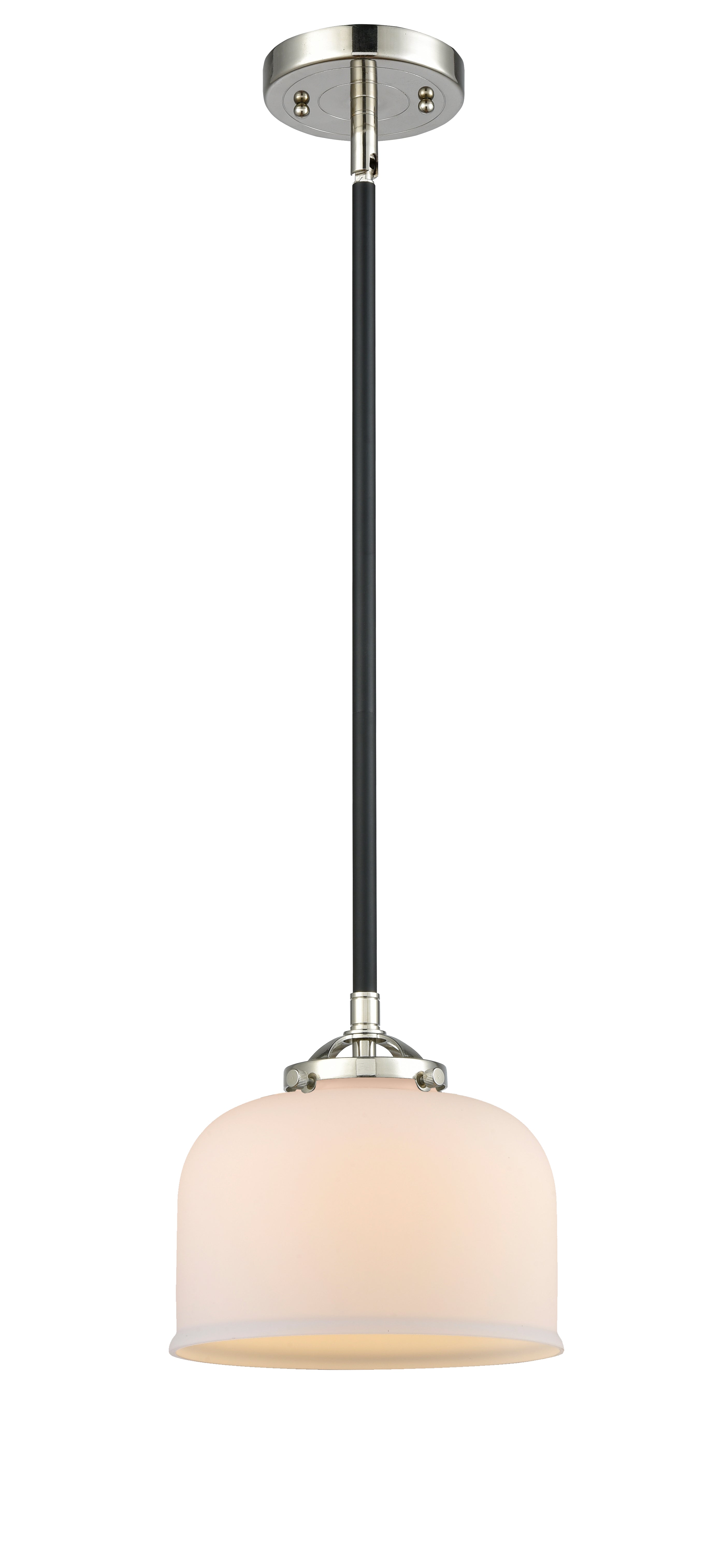 Nouveau Mini Pendant Black Antique Brass