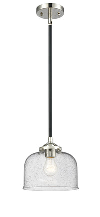 Nouveau Mini Pendant Cast Brass 8 Inch
