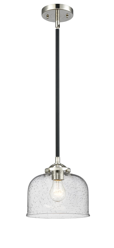 Nouveau Mini Pendant Black Antique Brass