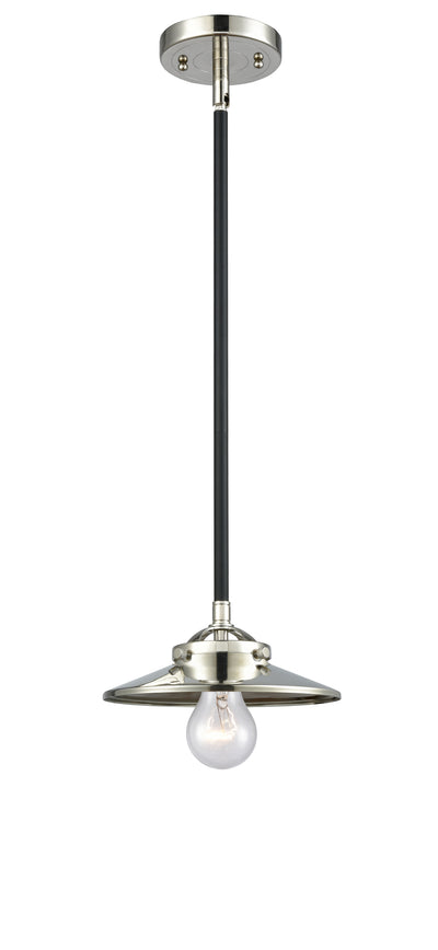 Nouveau Mini Pendant Black Antique
