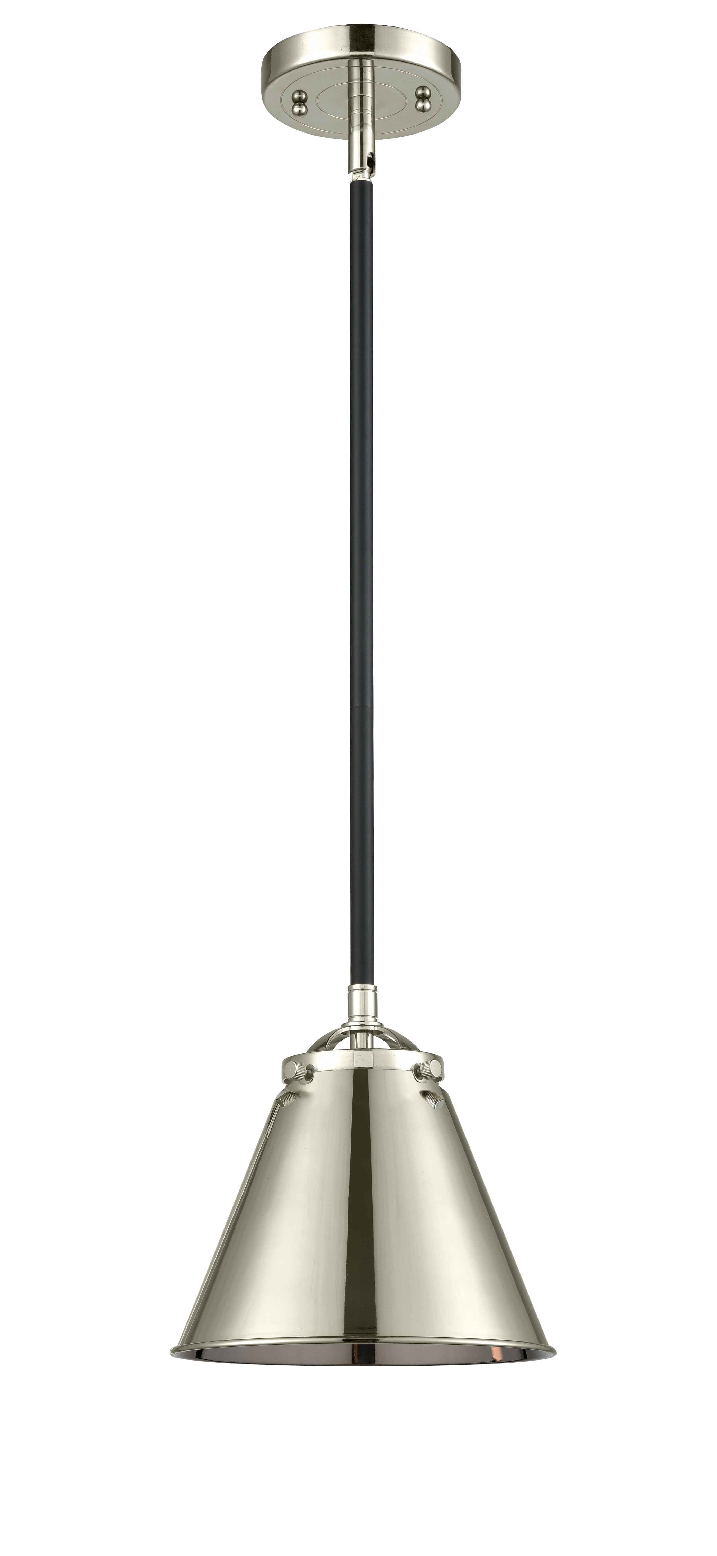 Nouveau Mini Pendant Cast Brass Black