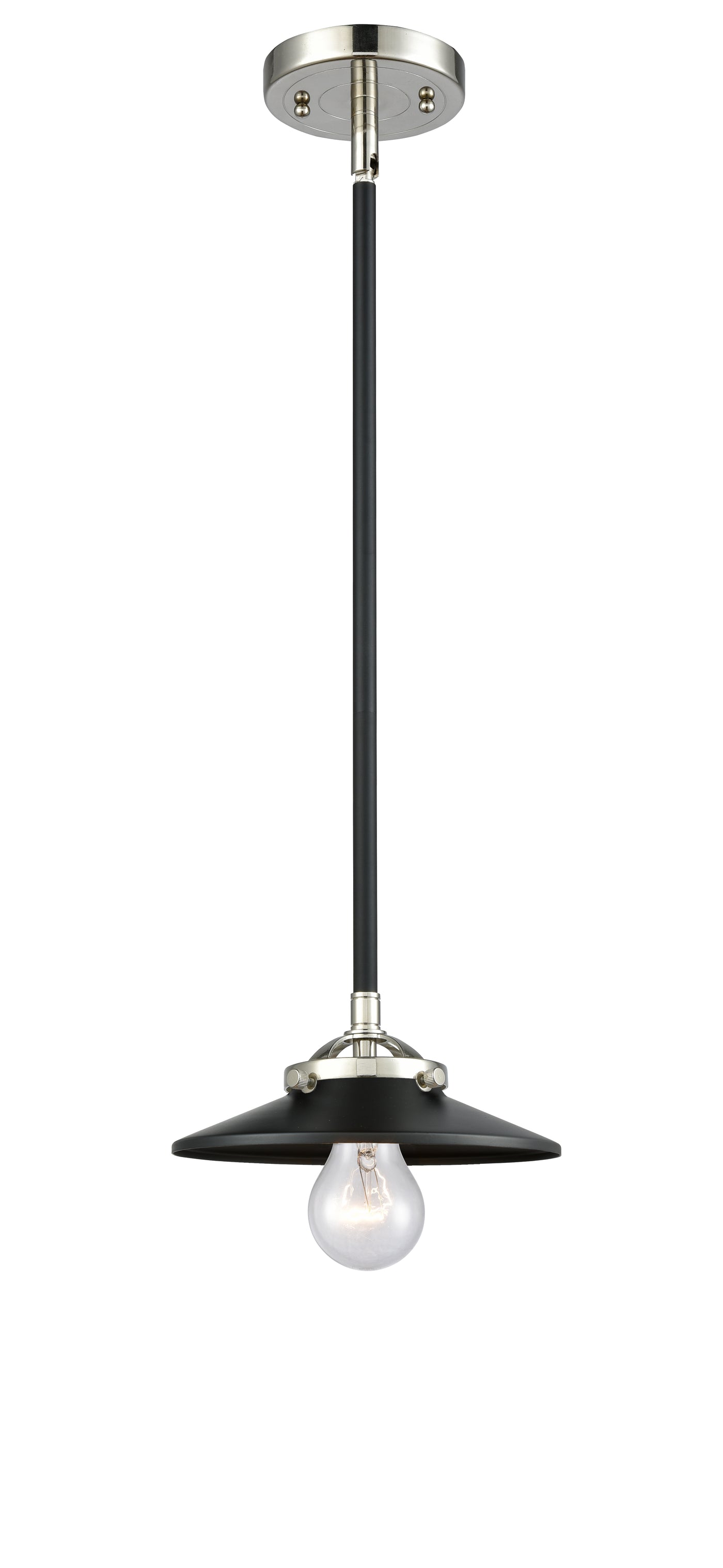 Nouveau Mini Pendant Black Antique