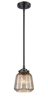 Nouveau Mini Pendant Black Antique Brass