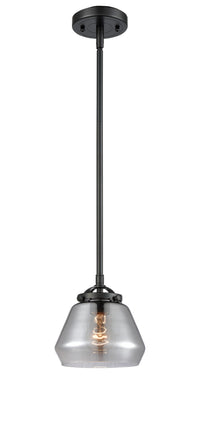 Nouveau Mini Pendant Black Antique Brass