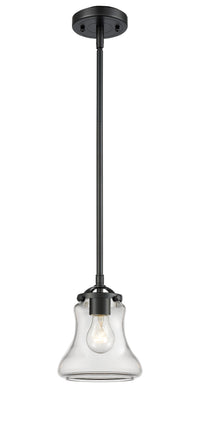 Nouveau Mini Pendant Black Antique Brass