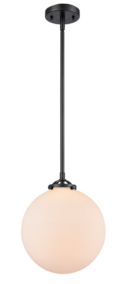 Nouveau Mini Pendant Black Cast Brass