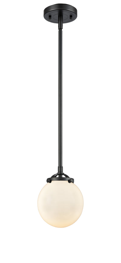 Nouveau Mini Pendant Black Antique Brass