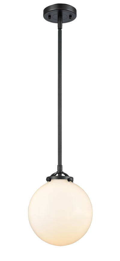 Nouveau Mini Pendant Black Antique Brass