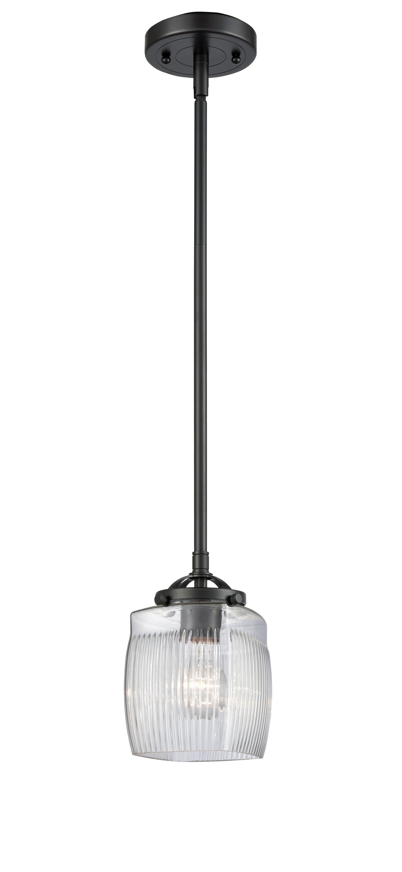 Nouveau Mini Pendant Cast Brass Black