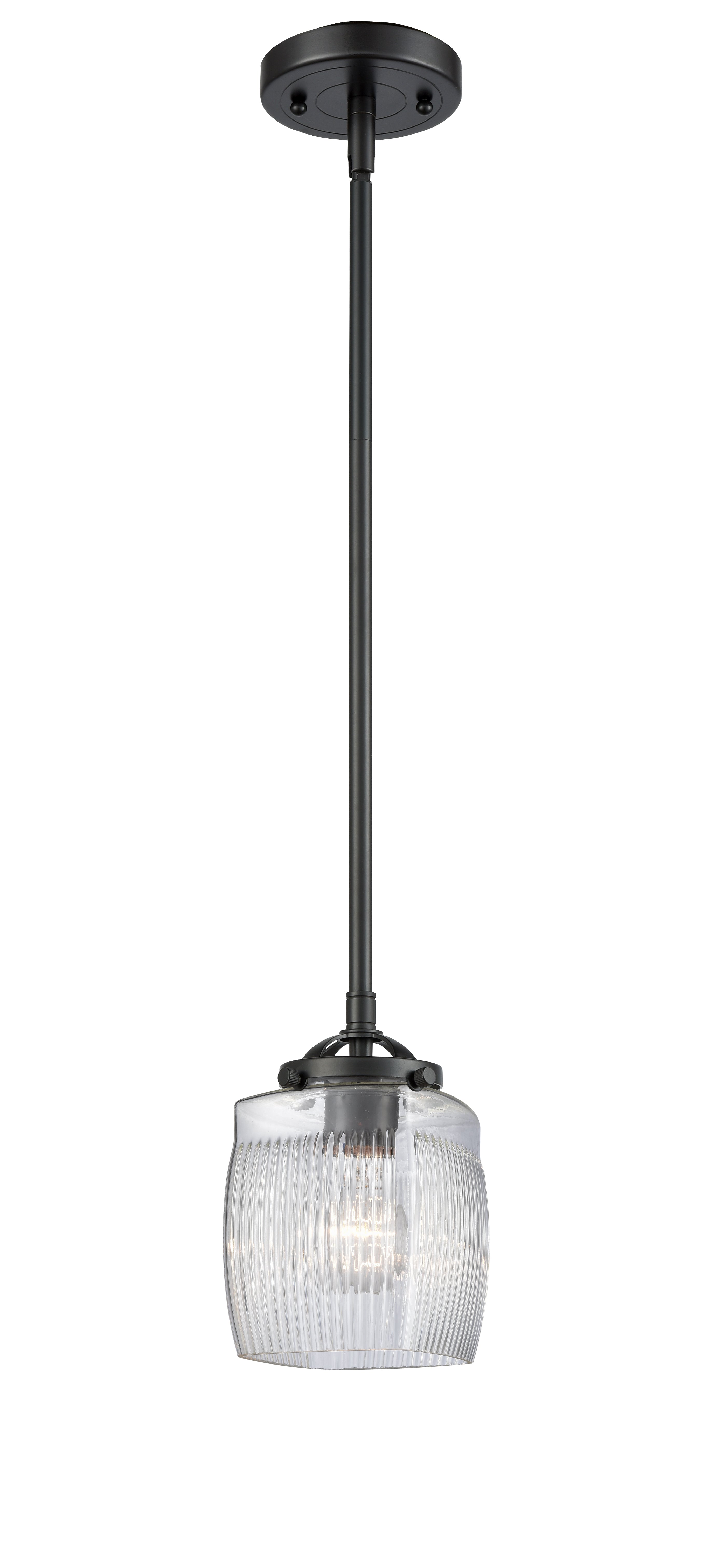 Nouveau Mini Pendant Cast Brass Black