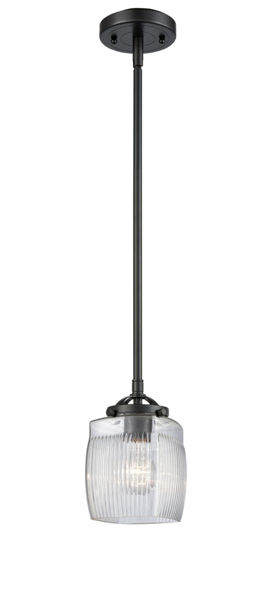 Nouveau Mini Pendant Cast Brass Black