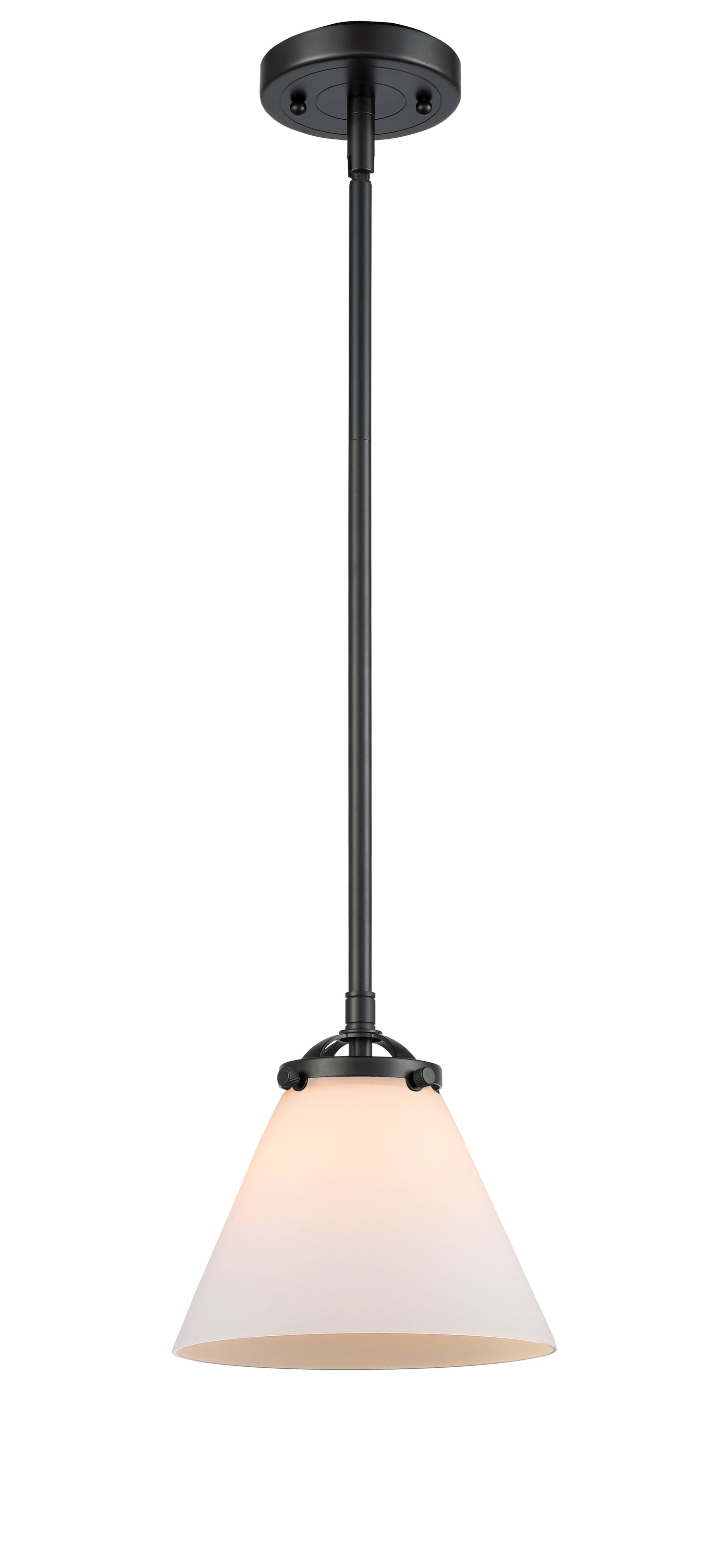 Nouveau Mini Pendant Black Antique Brass