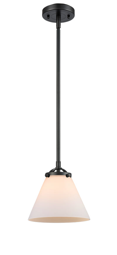 Nouveau Mini Pendant Black Antique Brass