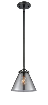 Nouveau Mini Pendant Black Antique Brass
