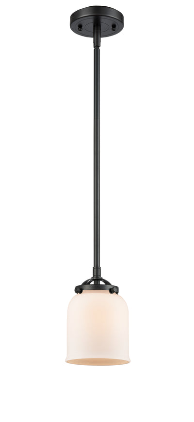 Nouveau Mini Pendant Black Antique Brass